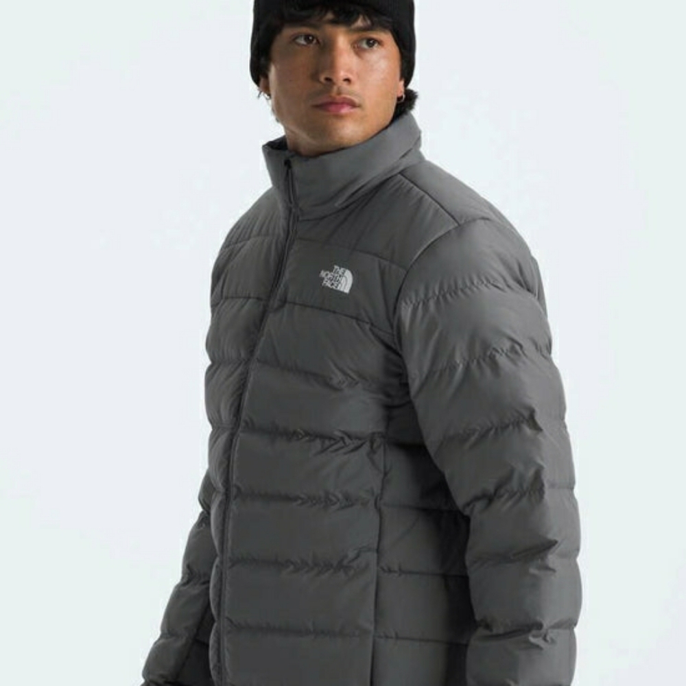 The North Face 550 Men's Down  Charcoal Puffer Jacket